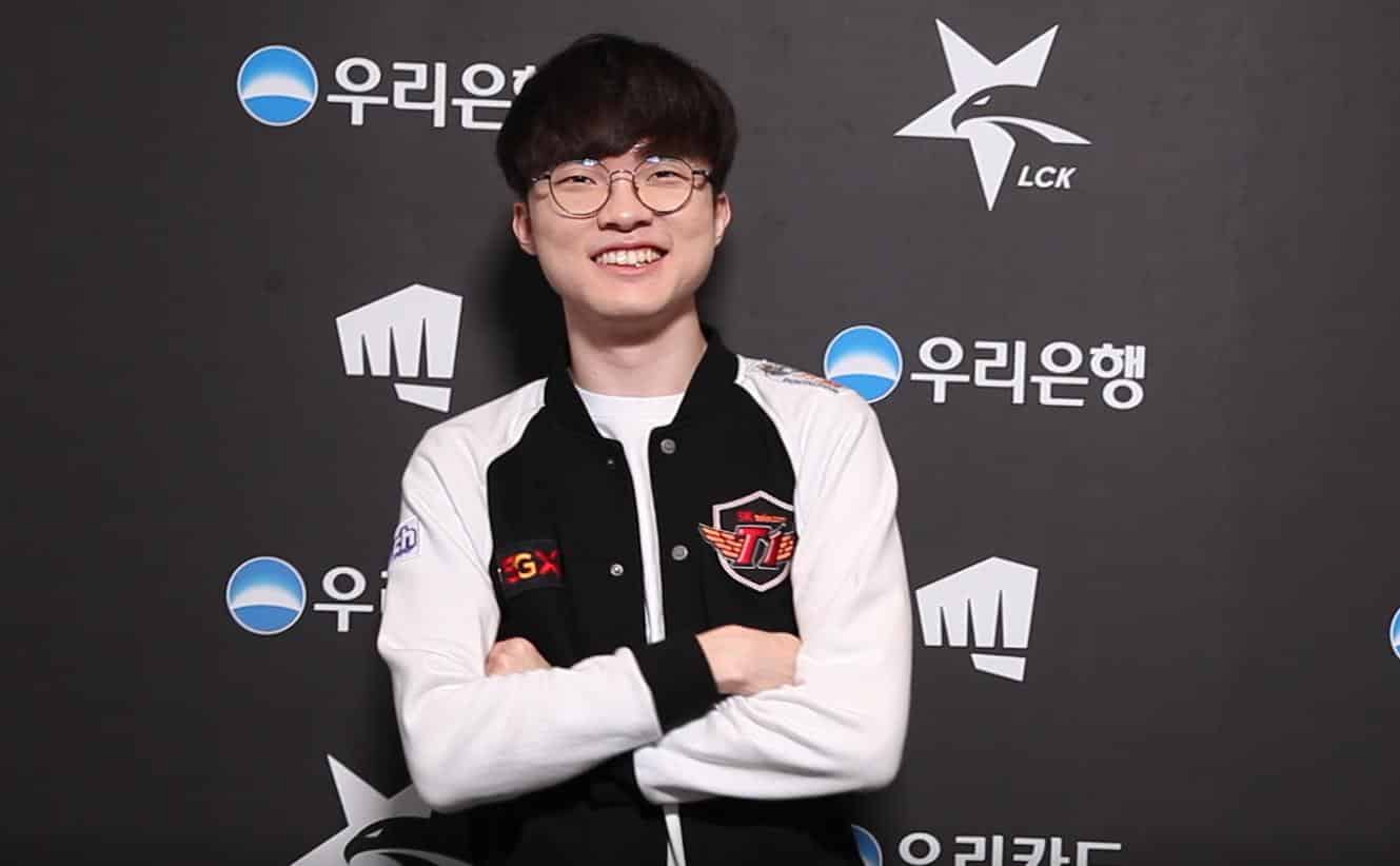 League of Legends star Faker is donating his October revenue to