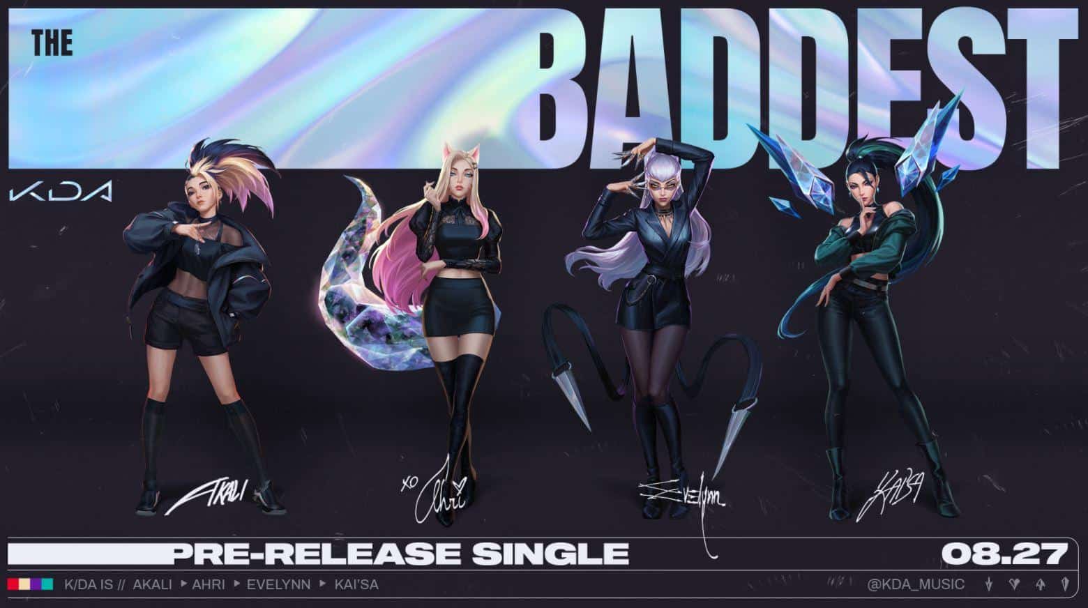 K/DA Returns With "The Baddest"