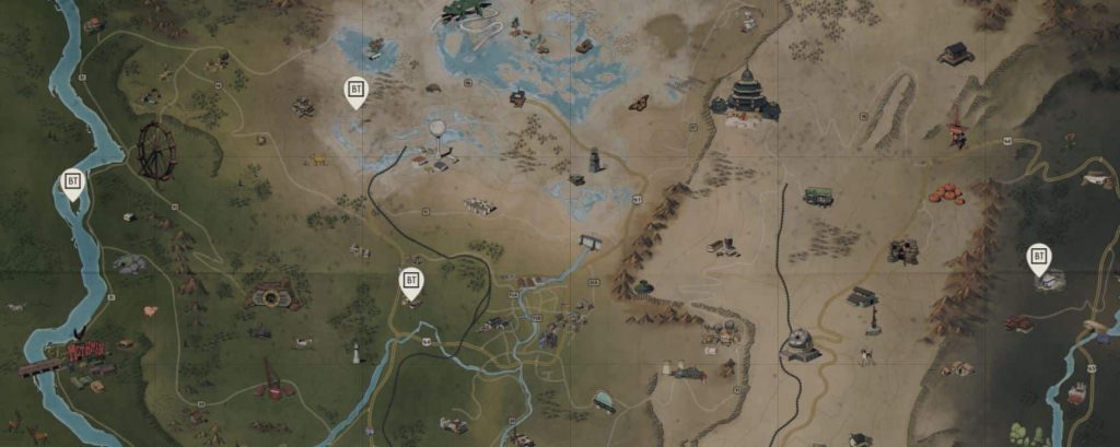 Fallout 76 Black Titanium Locations