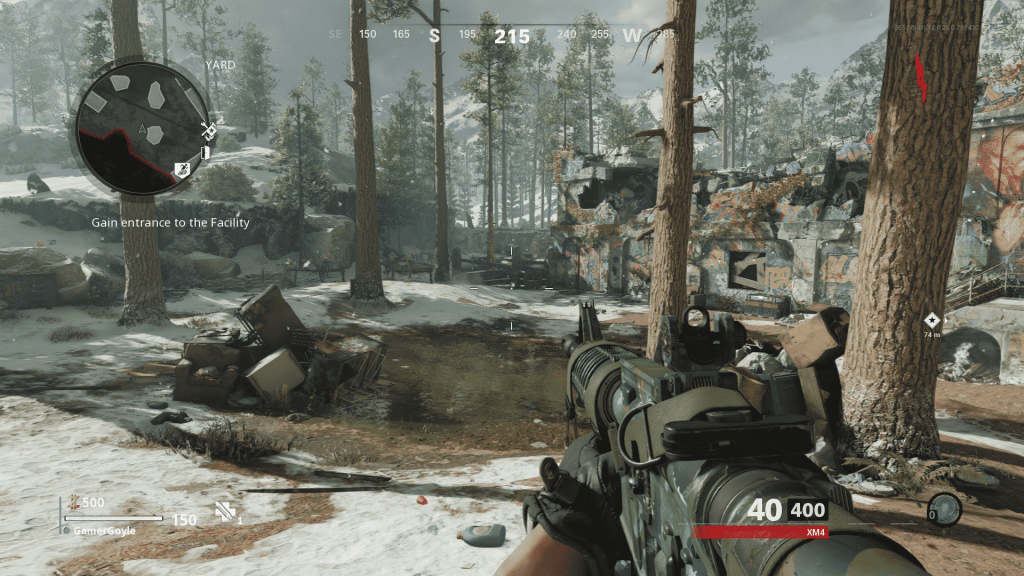 Cold War Zombies Split-Screen