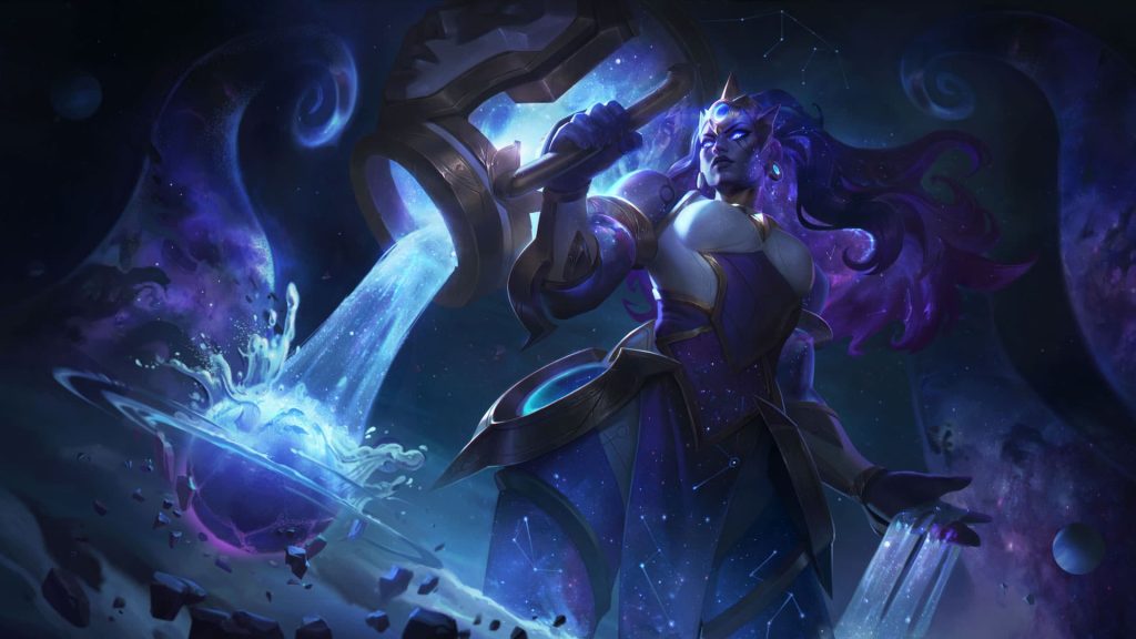 Cosmic Invoker Illaoi new skin for League of Legends patch 10.24
