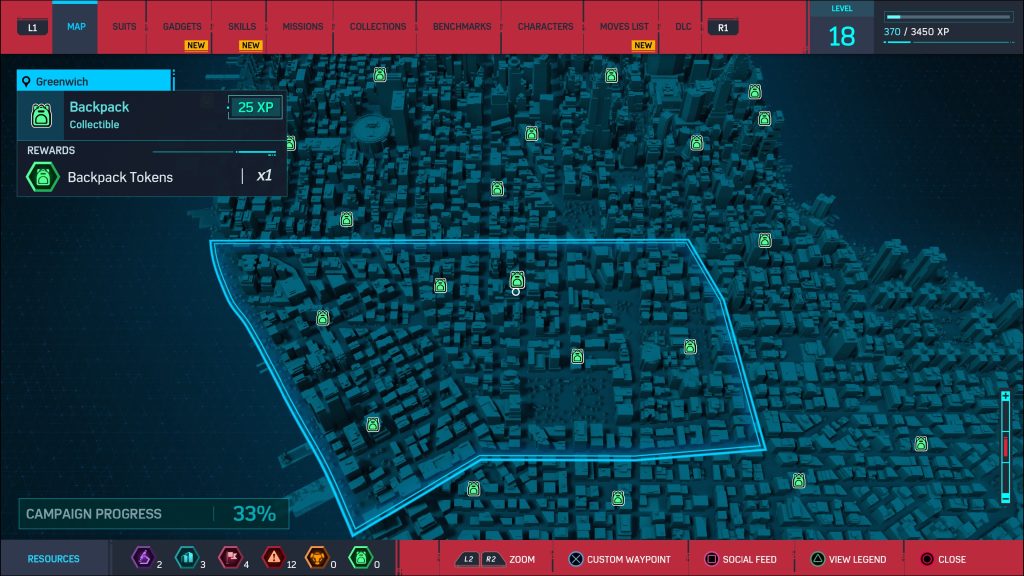 Spider-Man Remastered Backpack Locations