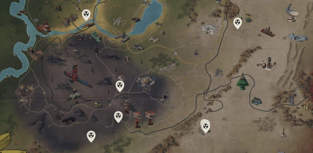 Fallout 76 Uranium Locations