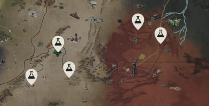 Fallout 76 Acid Locations