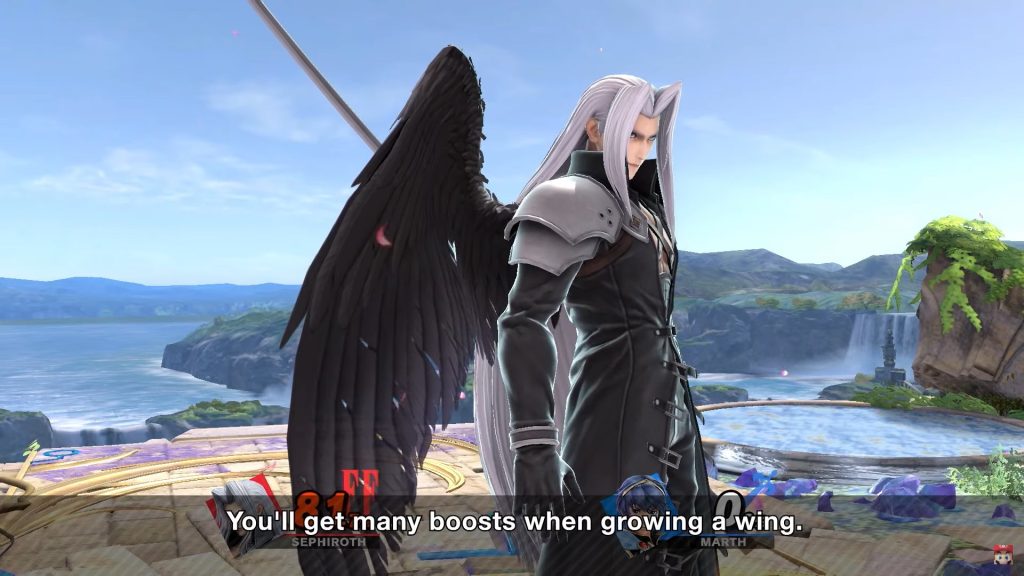 Sephiroth Smash Winged Form