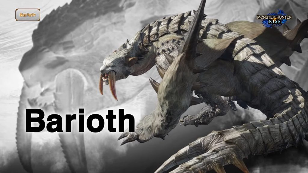 Monster Hunter Rise Barioth