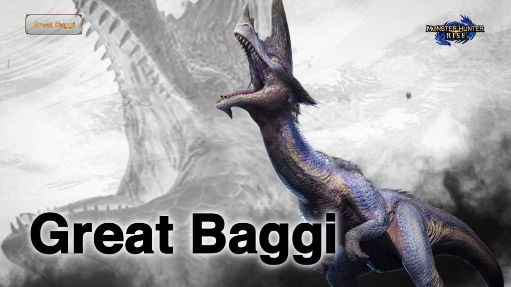 Monster Hunter Rise Great Baggi