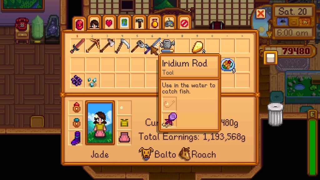 Stardew Valley: How to Use Fishing Tackle
