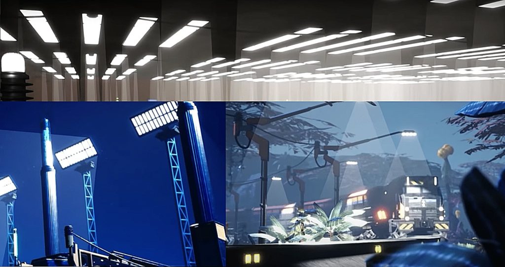 3 types of lighting