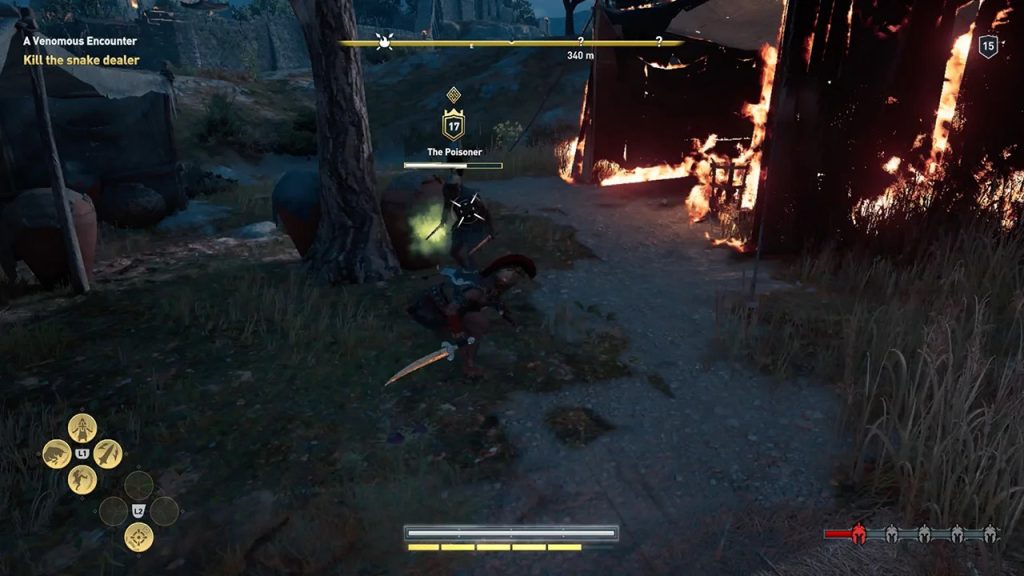 Assassin's Creed Odyssey A Venomous Encounter The Poisoner Camp

Credit: IGN