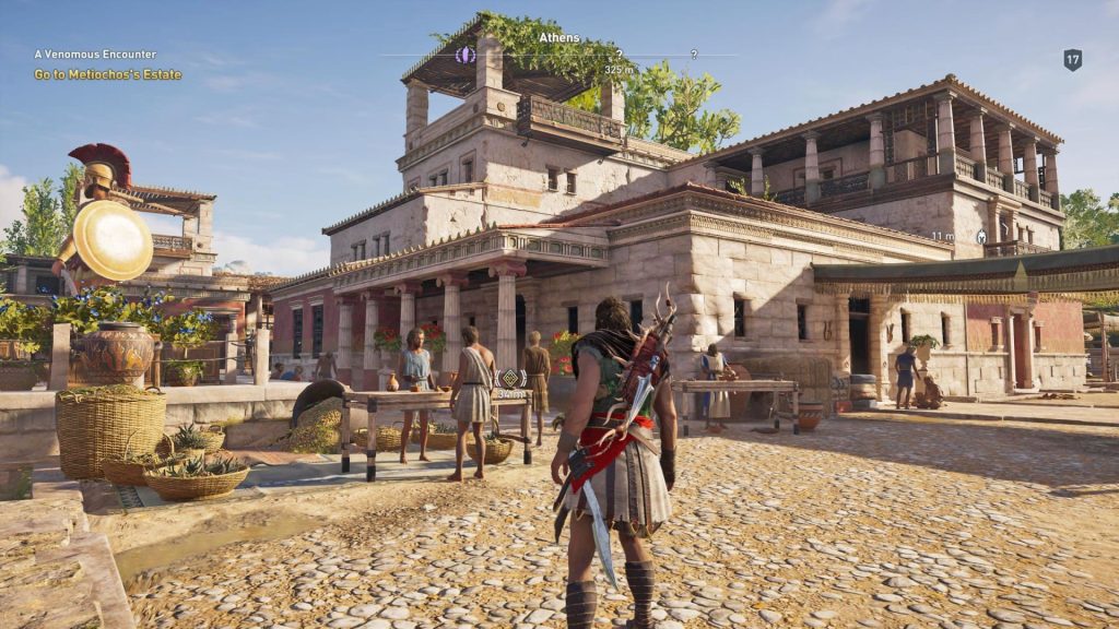 Assassin's Creed Odyssey A Venomous Encounter Metiochos' Estate