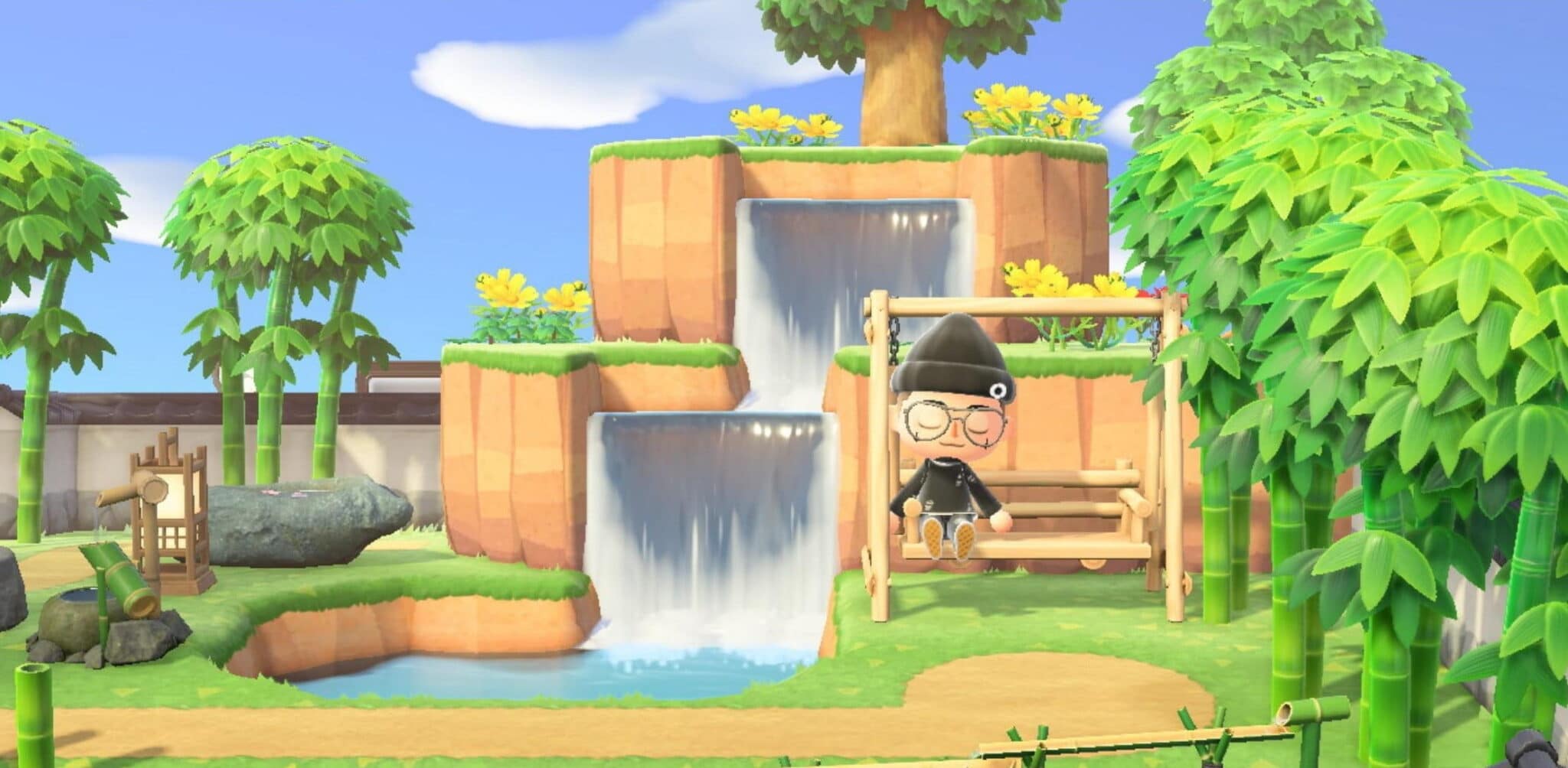 Animal Crossing New Horizons Waterfalls