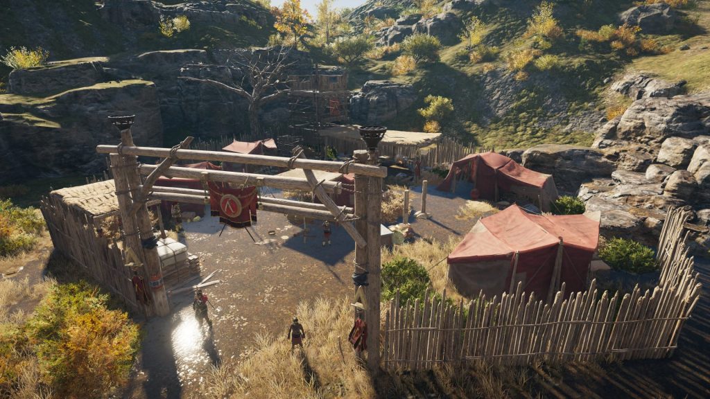 Assassin's Creed Odyssey Crewless side quest Bulis Military Camp