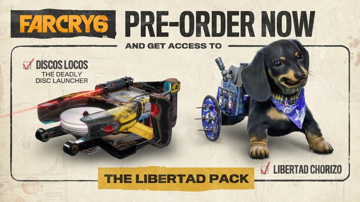 Far Cry 6 Pre-Order Bonus Libertad Pack