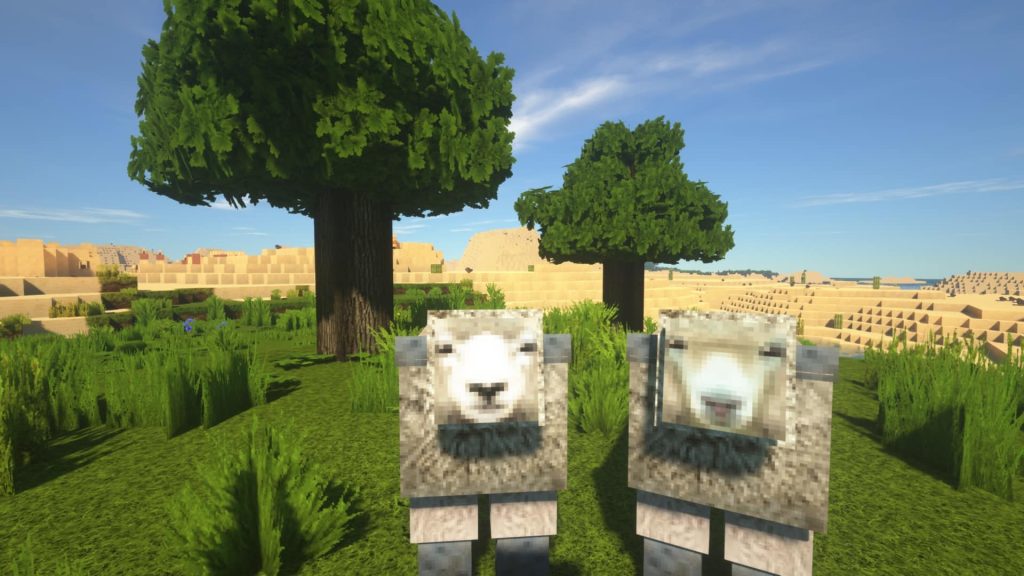 Screenshot of a free Minecraft texture pack