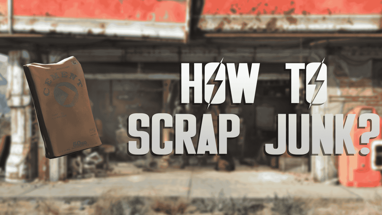 fallout 4 how to scrap junk