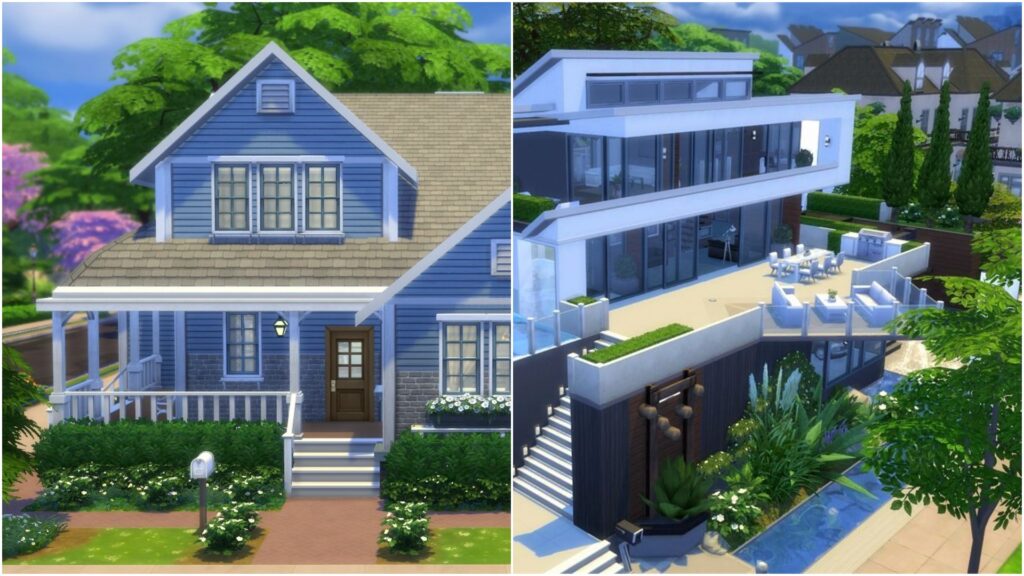Cum să construiți o casă în Sims 4