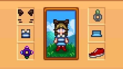 Screenshot of players inventory in Stardew Valley