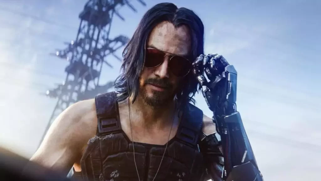 Johnny Silverhand in Cyberpunk 2077