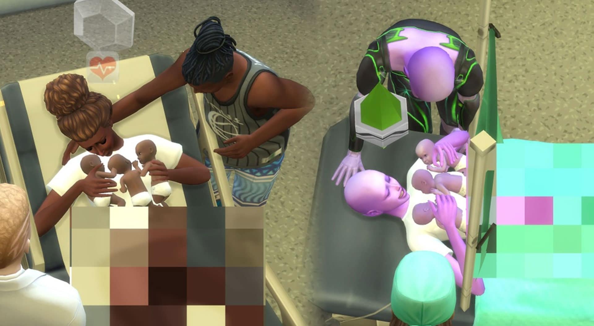 the sims 4 realistic childbirth mod