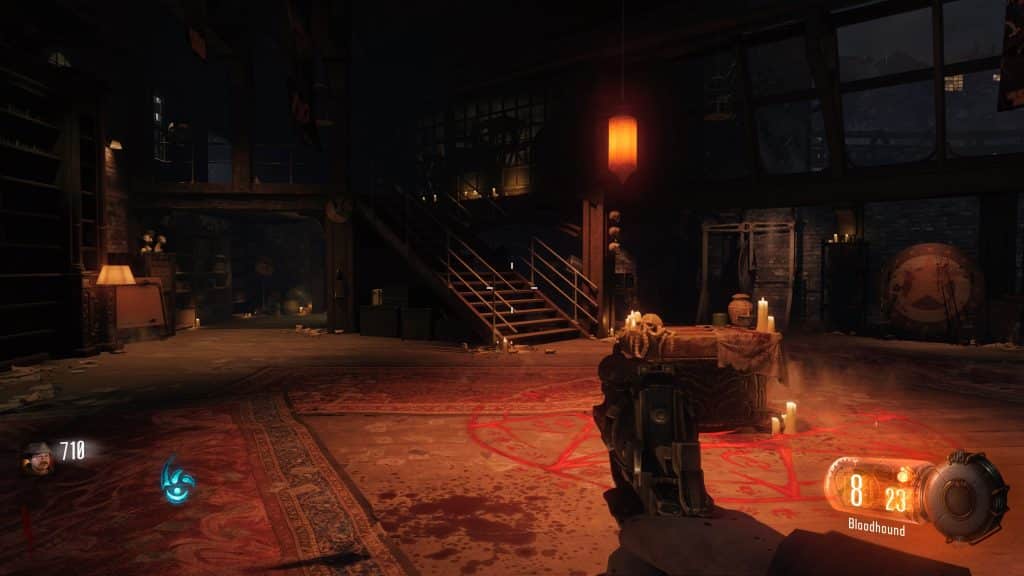 The first ritual site in Black Ops 3: Zombies Shadows of Evil needed to unlock pack a punch