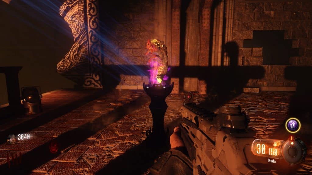 A Gateworm receptacle in Black Ops 3: Zombies Shadows of Evil needed to unlock pack a punch