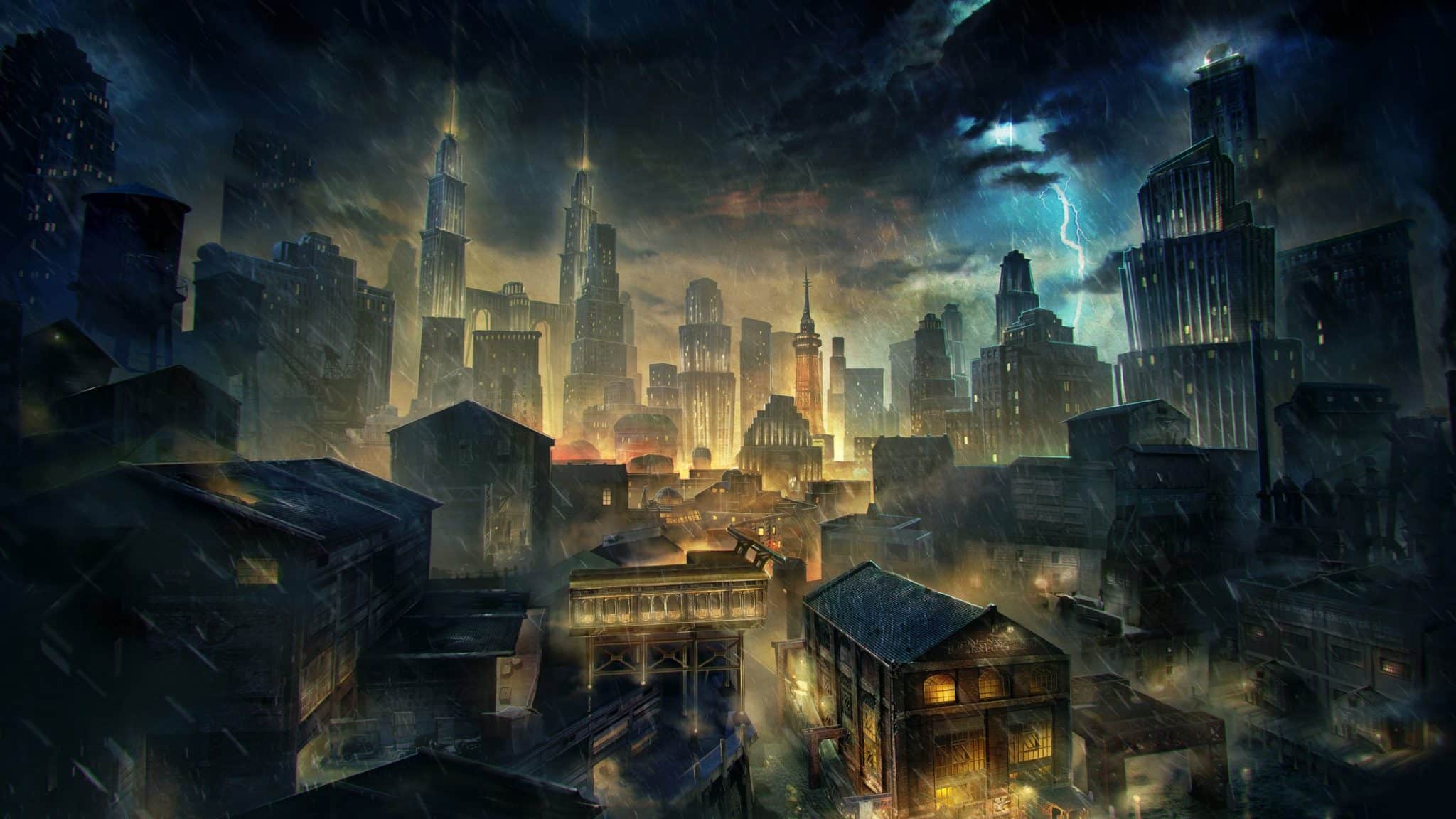 Black Ops 3 Zombies: Shadows Of Evil Official Concept Art