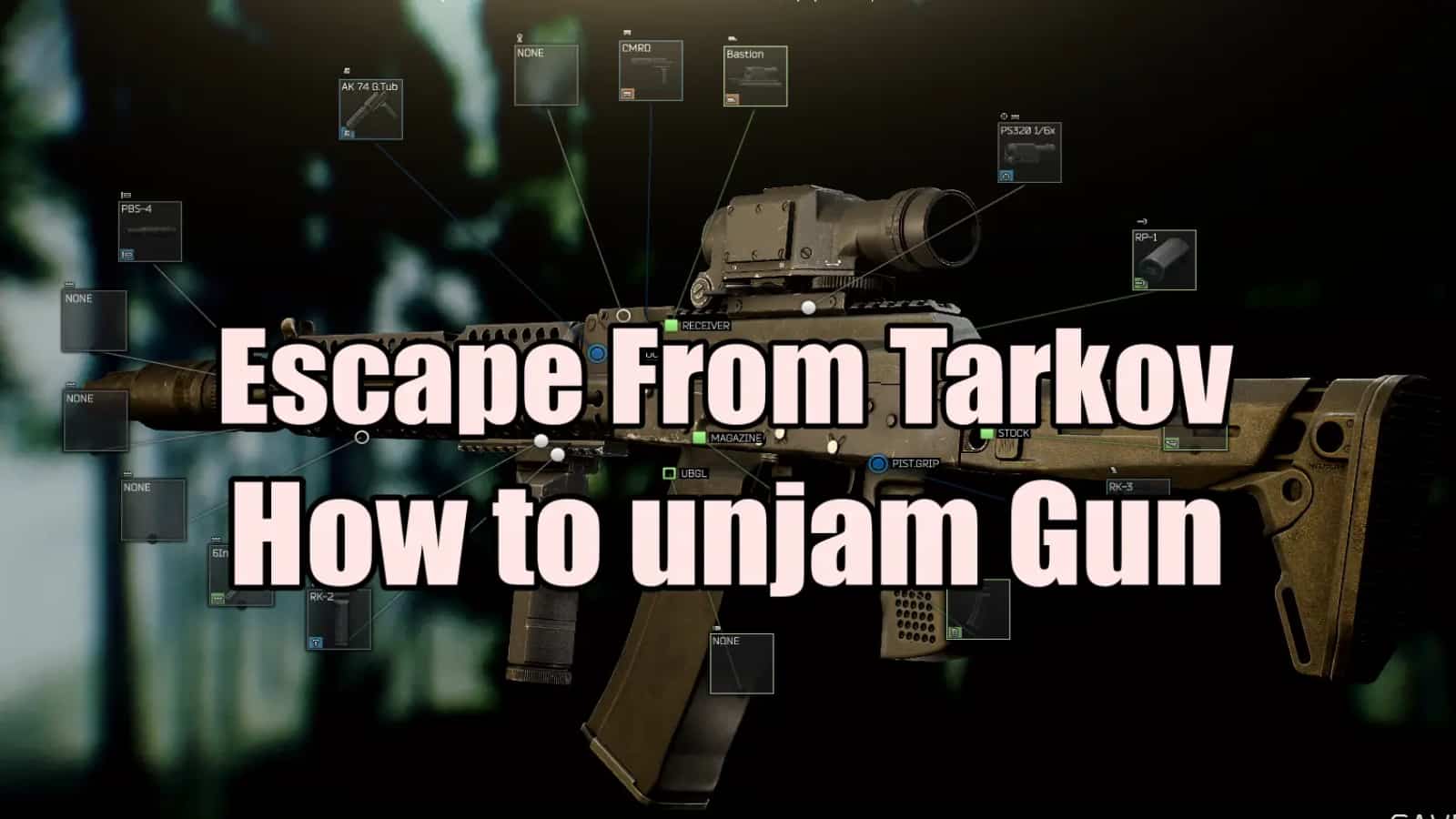 Escape from Tarkov How To Unjam Weapon