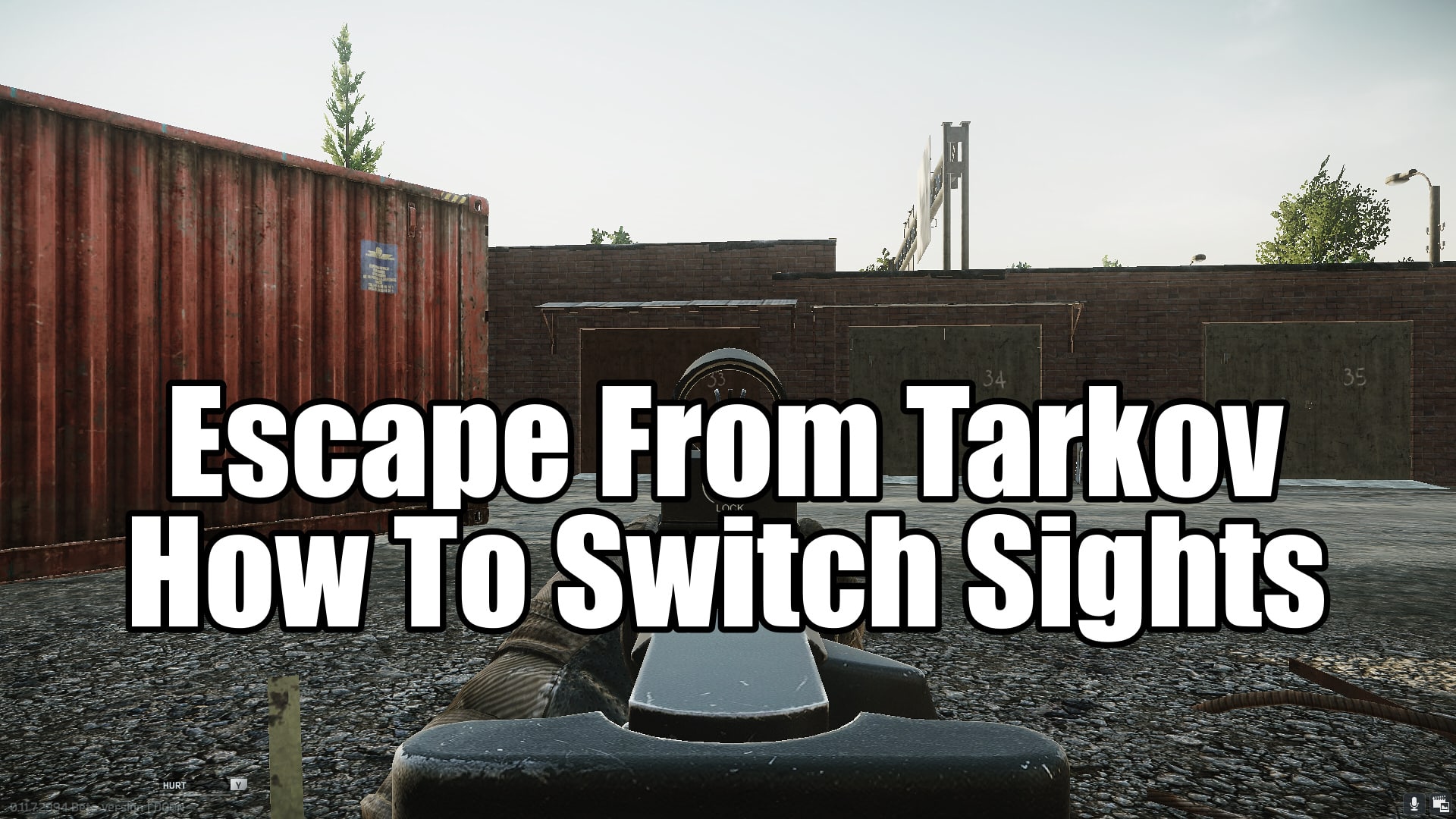 Escape From Tarkov how to Change between sights