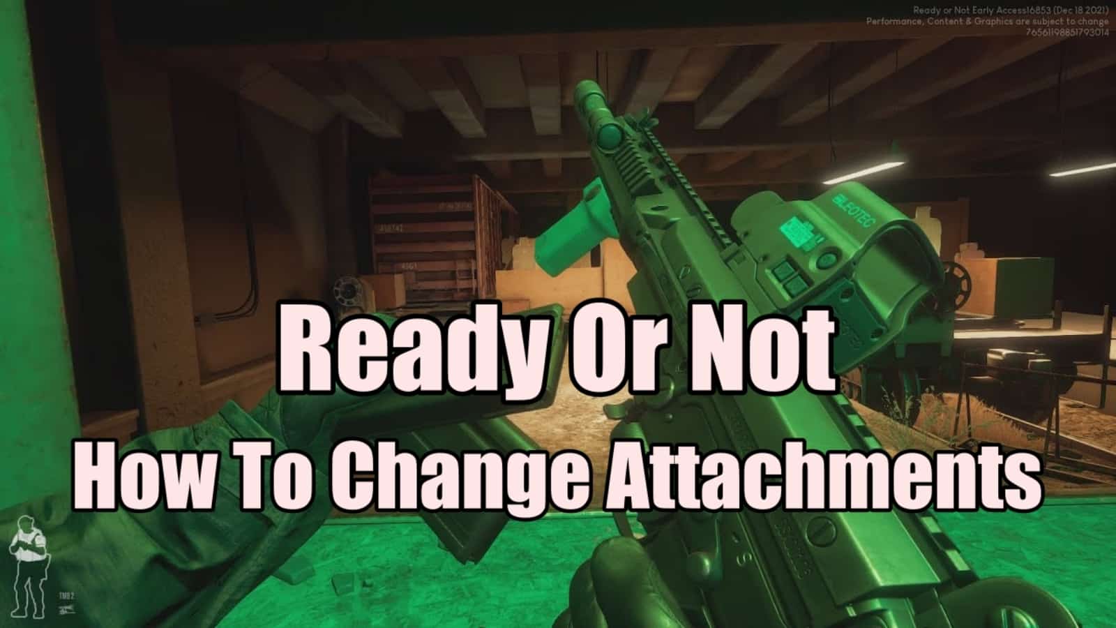 Ready or Not how to change gun attachments