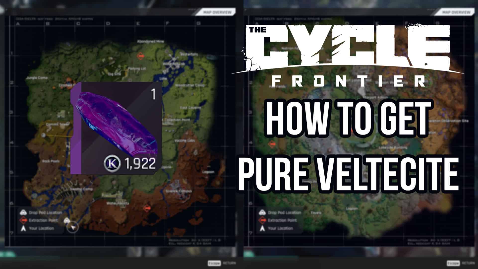 the cycle frontier how to get pure veltecite