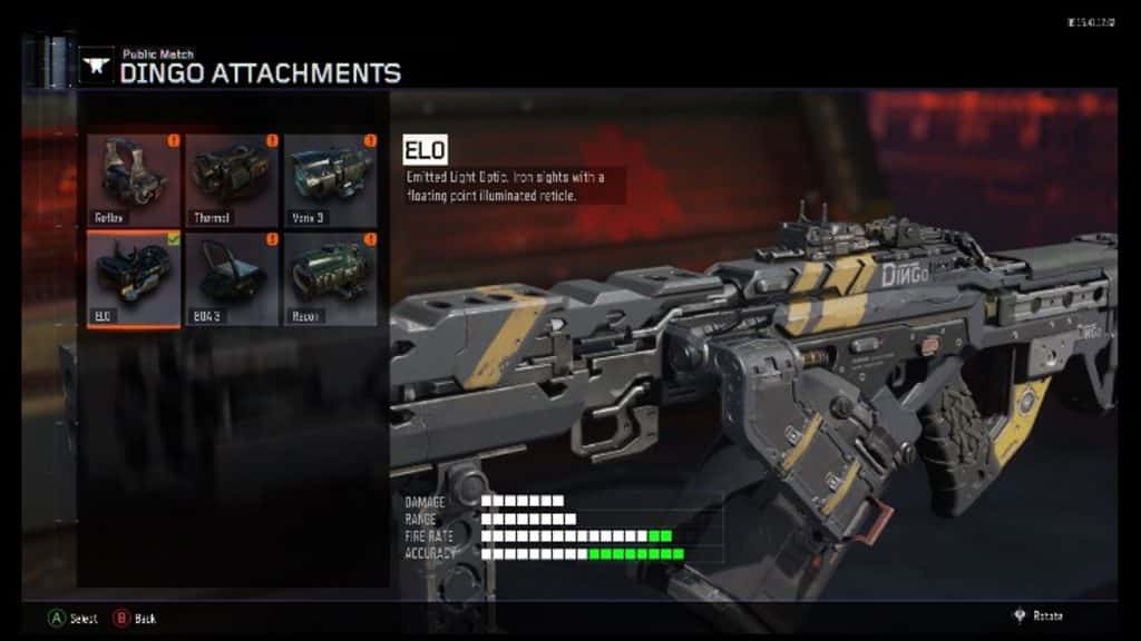 The ELO sight attachment is also a good alternative. for Black Ops 3 Zombies