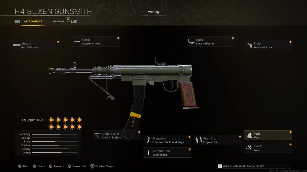 H4 Blixen Warzone Gunsmith
