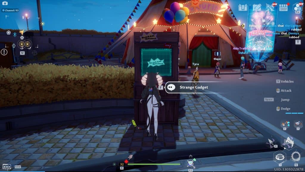 Strange Gadget on Cetus Island