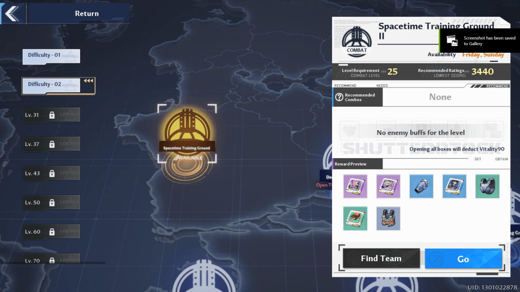 "Spacetime Training Ground" Joint Operation in Tower of Fantasy