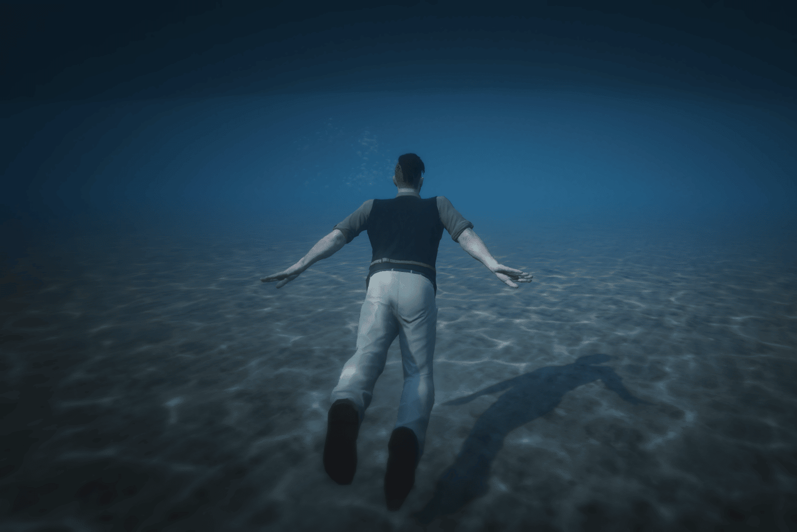 Diving Underwater in GTA 5