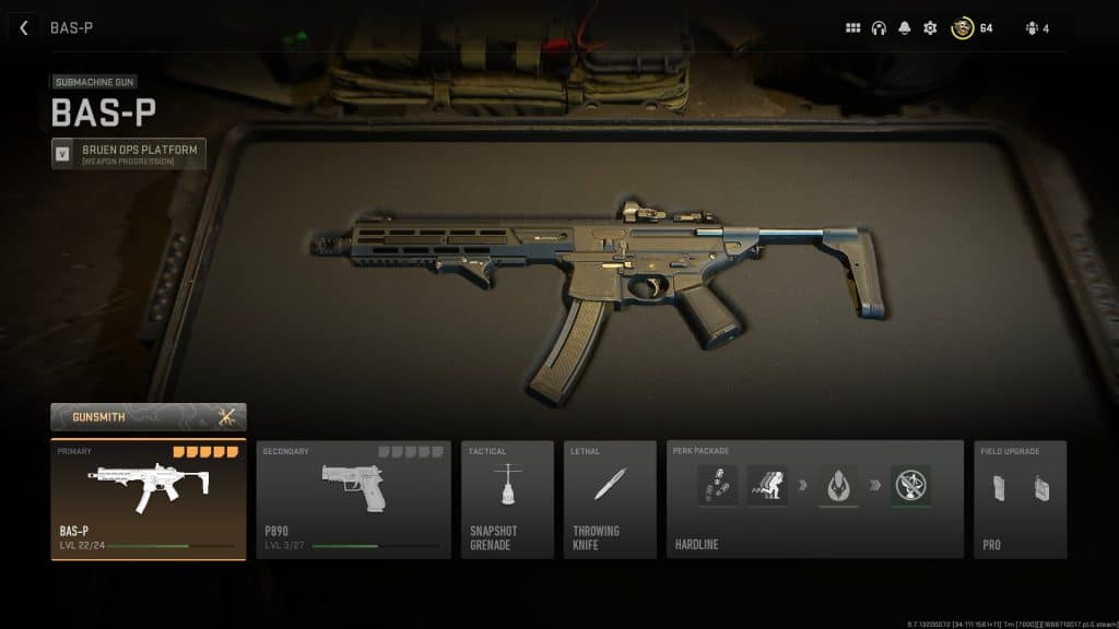 Best BAS-P Lethals, Tacticals, and Field Upgrades