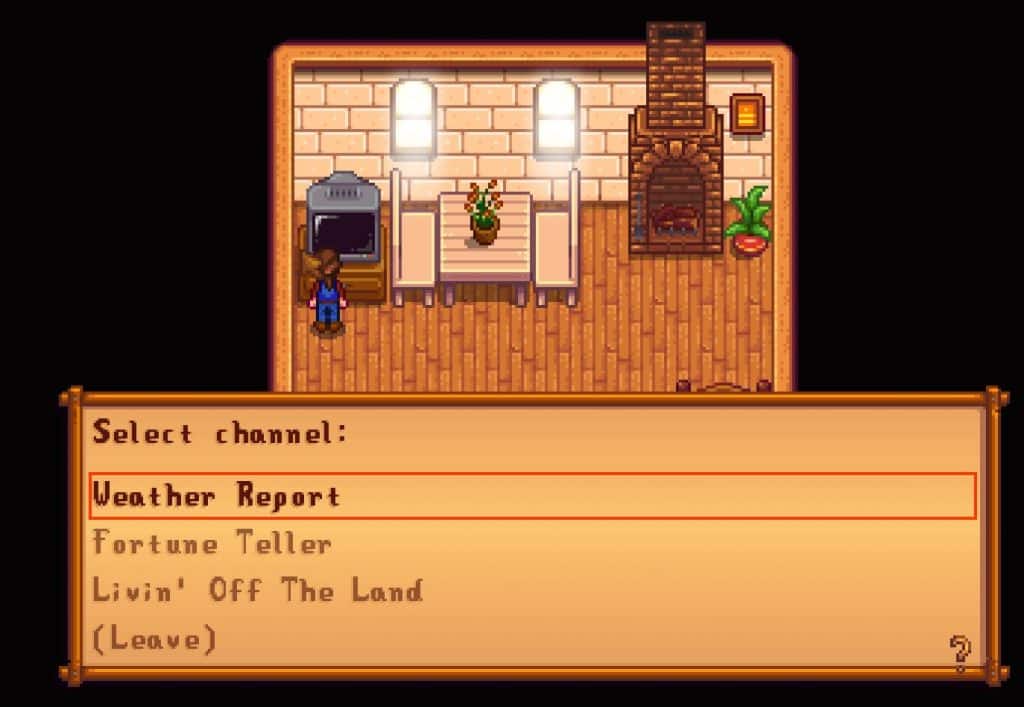 Image displays what television channels are available Spring 1. Channels go away and more become available periodically.