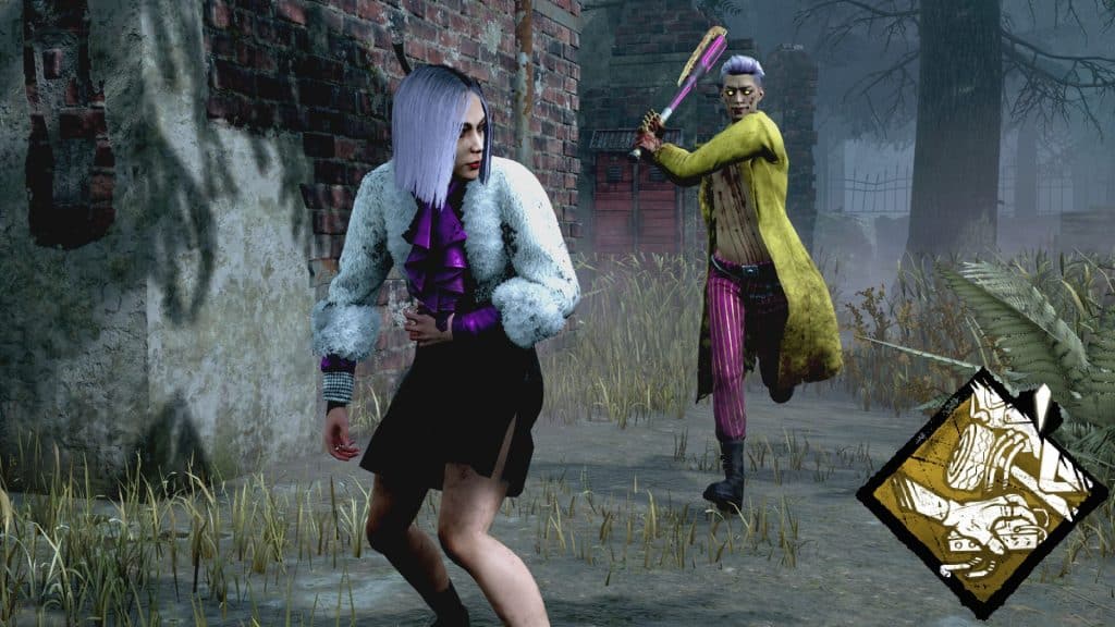 Yun Jin is about to get hit by the Trickster in Dead By Daylight