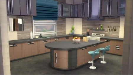 How to build half cabinets and use rounded corners in The Sims 4