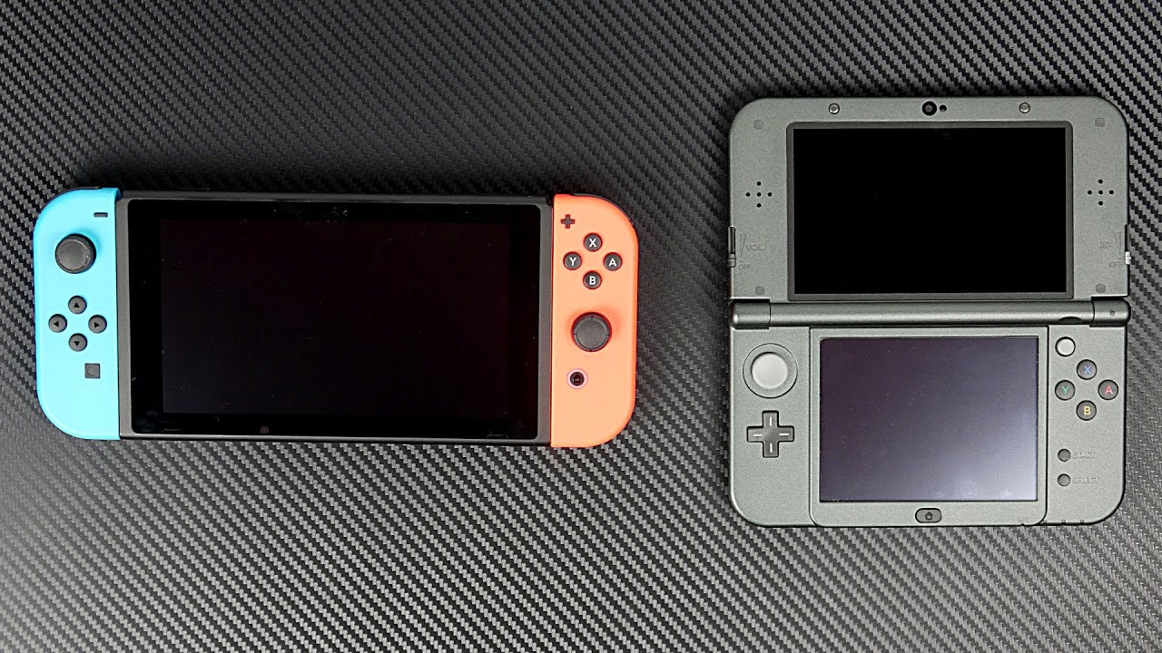 Nintendo Switch and new 3DS together