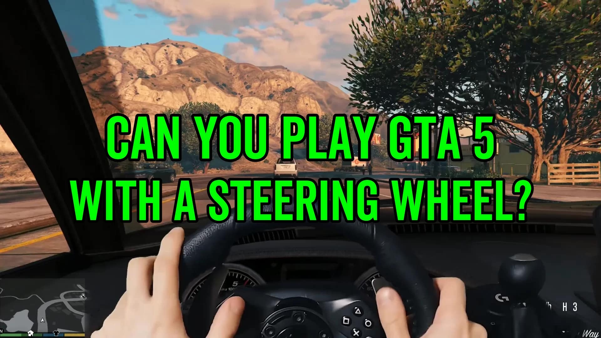 GTA 5 Steering wheel