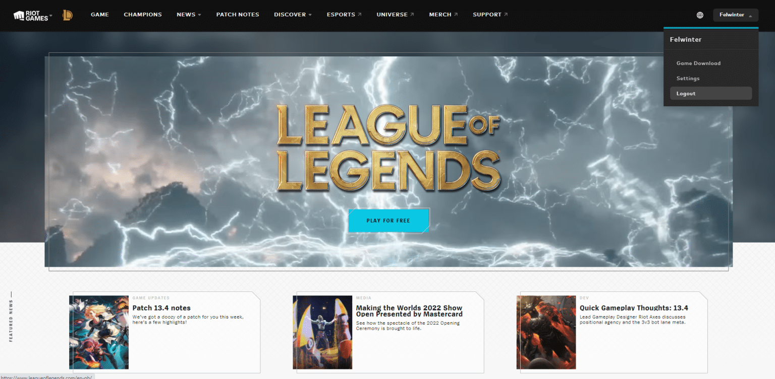 How to Log Out of League of Legends