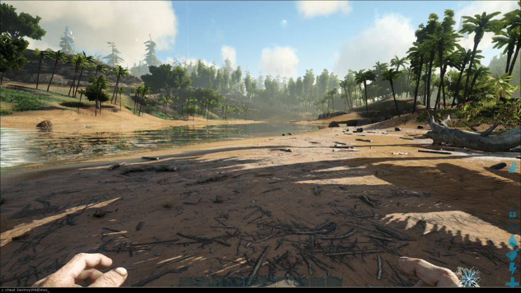 Destroy Wild Dinos command in ARK's console