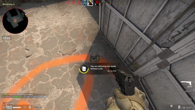 How to Defuse the Bomb in CS:GO