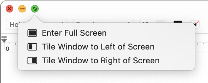 Full Screen button on Mac to make Undertale fullscreen